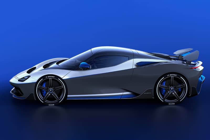 Pininfarina Battista Anniversario Electric Hypercar Official First Look Unveiled Geneva International Motor Show Italy Coachbuilt Automobili Automotive News Content Updates Supercar EV Limited Edition Five Copies €2.6 million EUR Lightweight