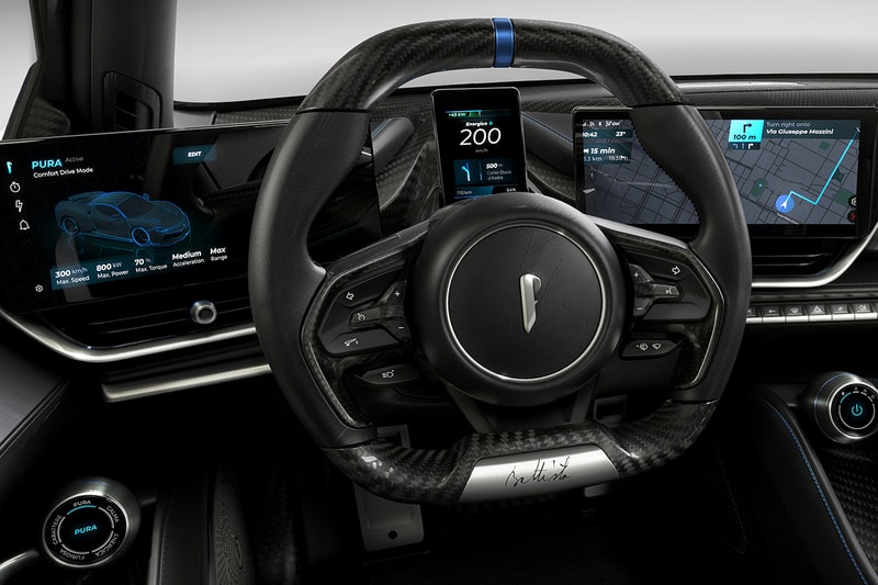 Pininfarina Battista Anniversario Electric Hypercar Official First Look Unveiled Geneva International Motor Show Italy Coachbuilt Automobili Automotive News Content Updates Supercar EV Limited Edition Five Copies €2.6 million EUR Lightweight