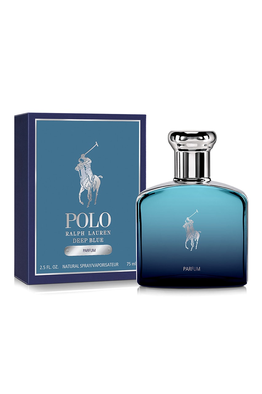 Polo Ralph Lauren Debuts "Deep Blue" Eau de Parfum First Look Fougere Aromatic Fragrances Launch Release Information Smells Spring Scents Gifts Cool Oceans Inspired Carlos Benaim