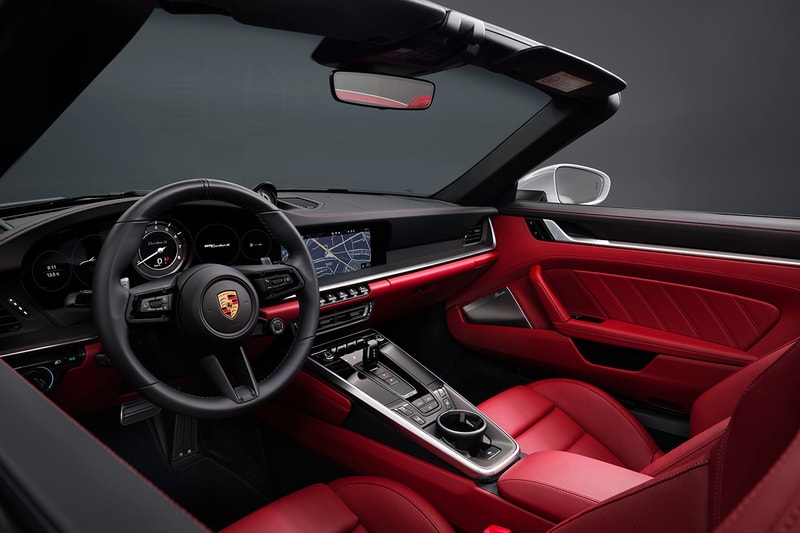 2021 Porsche 911 Turbo S & Turbo S Cabriolet Unveiled First Look German Automotive Engineering Supercar 3.8-liter flat-six engine turbocharged four wheel drive 4wd 640 bhp 590 pound-feet of torque 0-60mph 2.6 seconds convertible drop top sportscar 