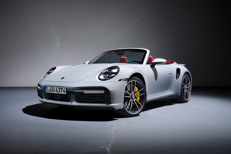 2021 Porsche 911 Turbo S & Turbo S Cabriolet Unveiled First Look German Automotive Engineering Supercar 3.8-liter flat-six engine turbocharged four wheel drive 4wd 640 bhp 590 pound-feet of torque 0-60mph 2.6 seconds convertible drop top sportscar 