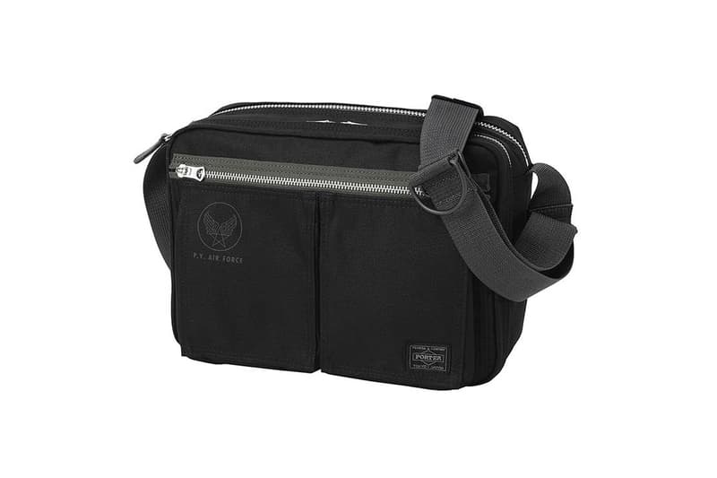 PORTER Military Grade Flying Ace Bag Capsule menswear streetwear carrying solutions mil spec functional olive japanese design shoulder pouch cross body satchel bum fanny release info price details