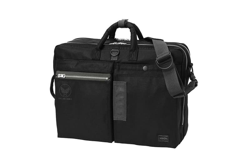 PORTER Military Grade Flying Ace Bag Capsule menswear streetwear carrying solutions mil spec functional olive japanese design shoulder pouch cross body satchel bum fanny release info price details