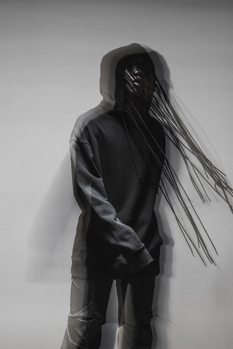 POST ARCHIVE FACTION 3.0 Hoodie Release Black Red Info Buy Price HBX LEFT