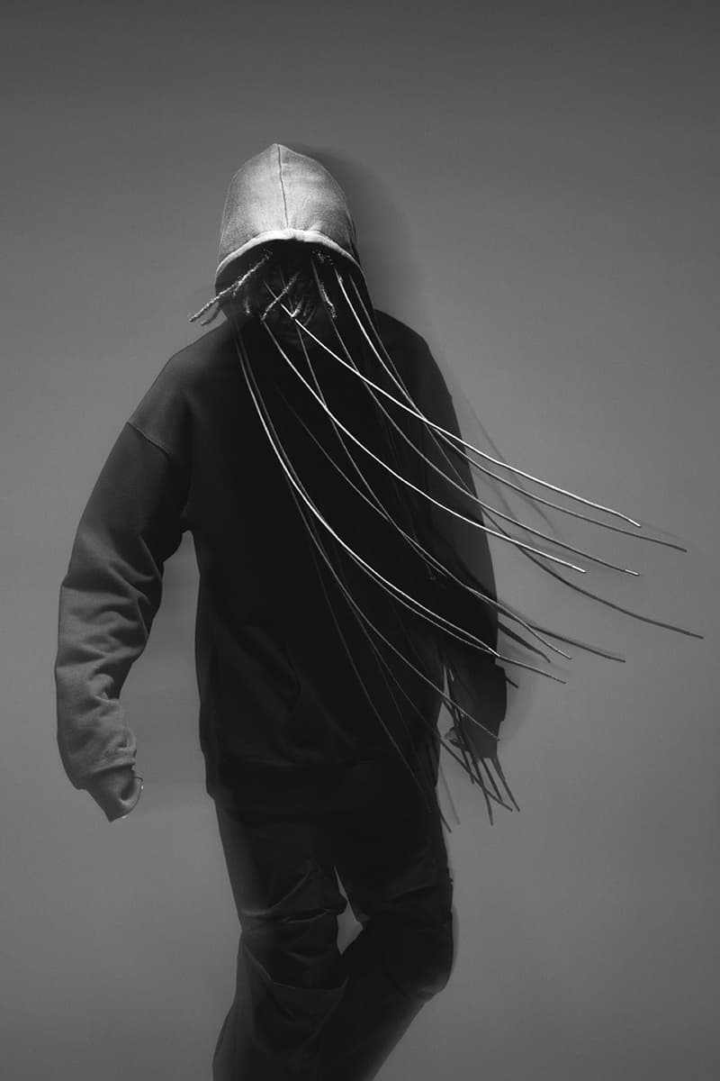POST ARCHIVE FACTION 3.0 Hoodie Release Black Red Info Buy Price HBX LEFT