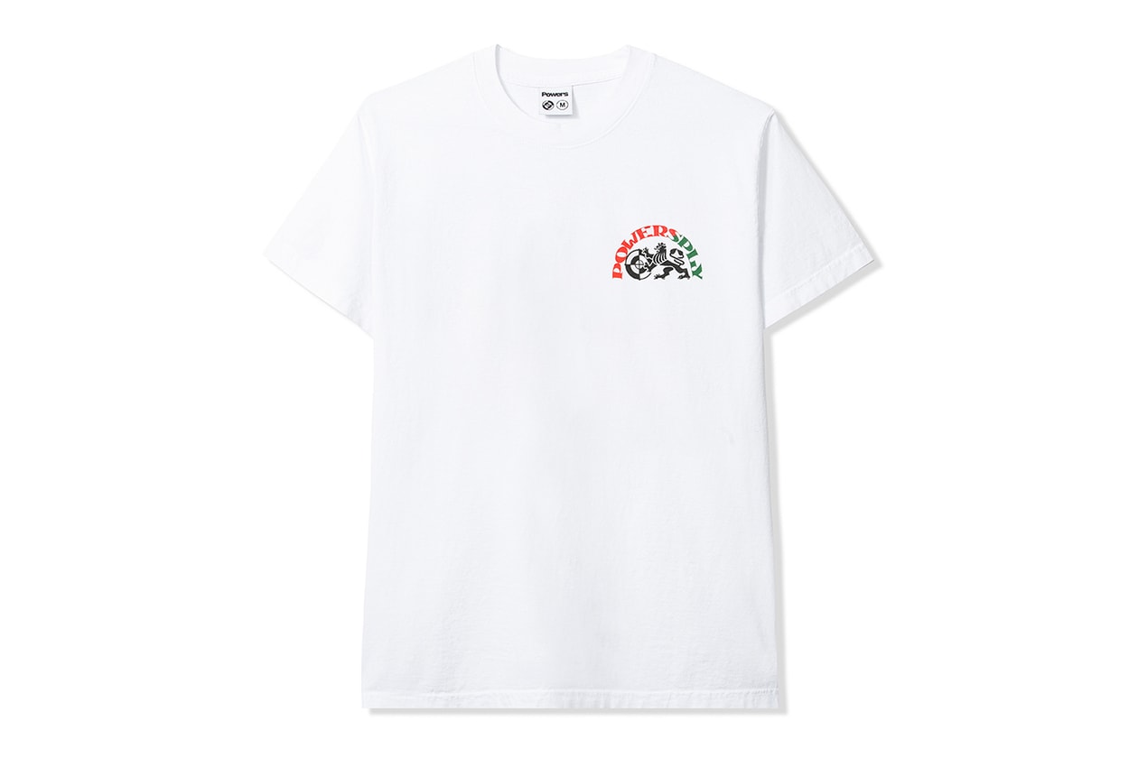 POWERS Spring 2020 lookbook Peter Sutherland supply kyle ng collection drops menswear streetwear t shirt hoodie sweaters hoodies hats caps graphics tote bags accessories