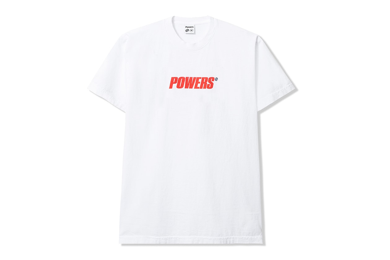 POWERS Spring 2020 lookbook Peter Sutherland supply kyle ng collection drops menswear streetwear t shirt hoodie sweaters hoodies hats caps graphics tote bags accessories