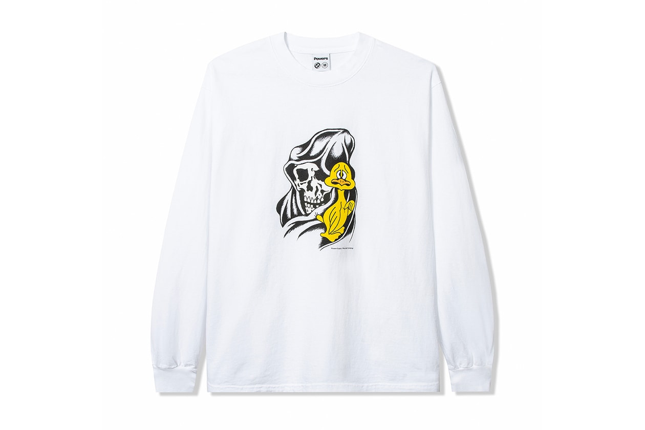 POWERS Spring 2020 lookbook Peter Sutherland supply kyle ng collection drops menswear streetwear t shirt hoodie sweaters hoodies hats caps graphics tote bags accessories