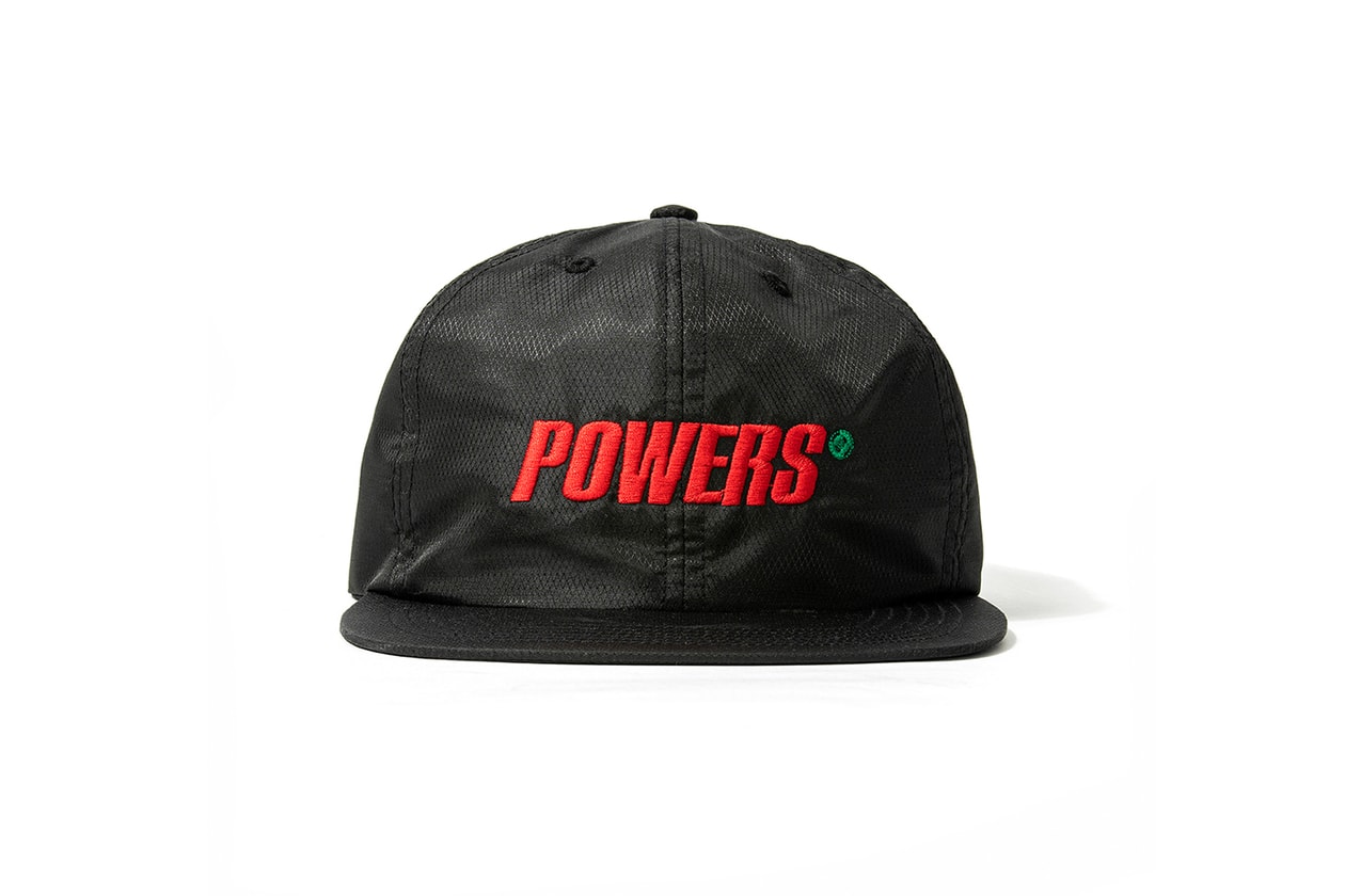 POWERS Spring 2020 lookbook Peter Sutherland supply kyle ng collection drops menswear streetwear t shirt hoodie sweaters hoodies hats caps graphics tote bags accessories