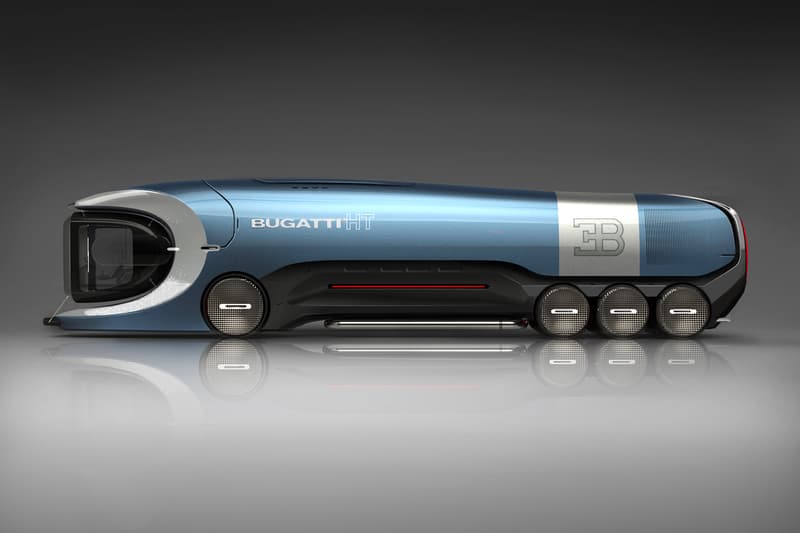 Prathyush Devadas Bugatti Hyper Truck Concept transportation cargo shipping futuristic electric vehicle