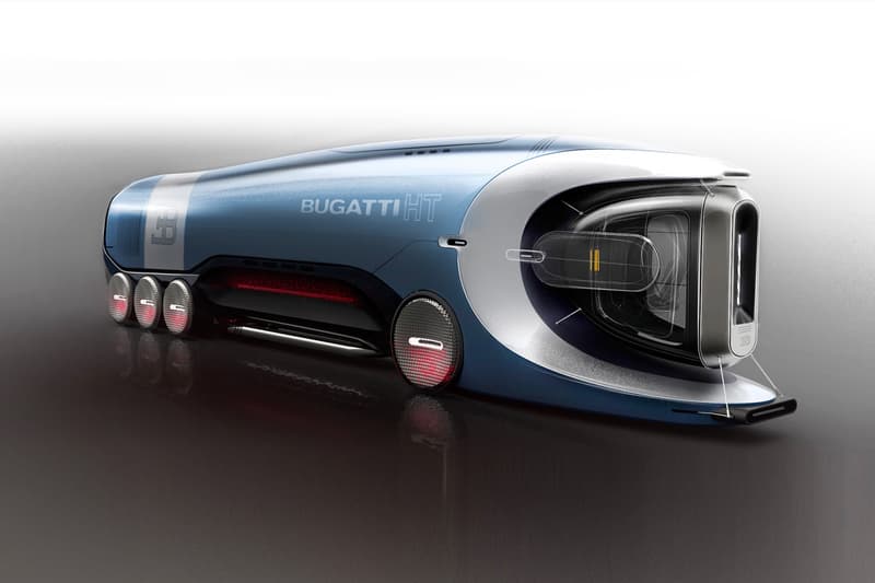 Prathyush Devadas Bugatti Hyper Truck Concept transportation cargo shipping futuristic electric vehicle