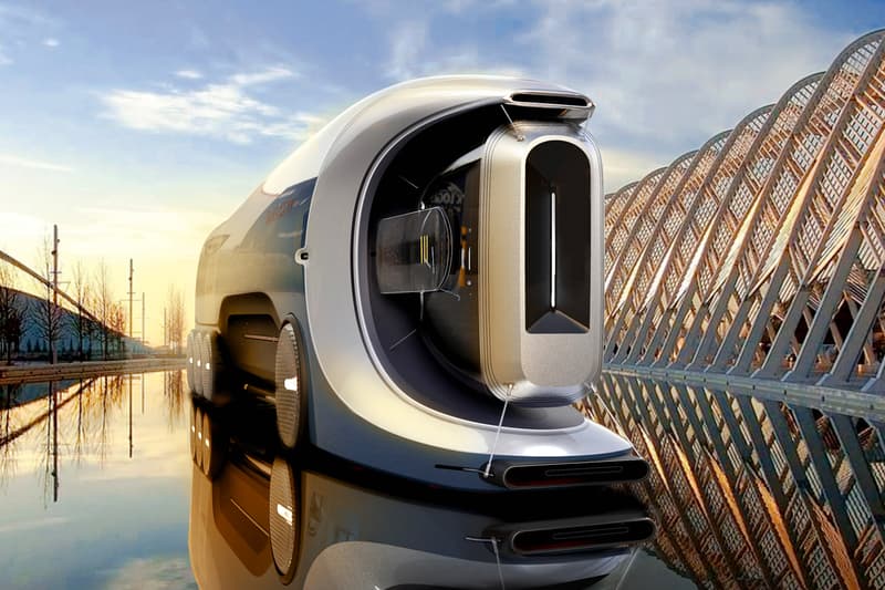 Prathyush Devadas Bugatti Hyper Truck Concept transportation cargo shipping futuristic electric vehicle