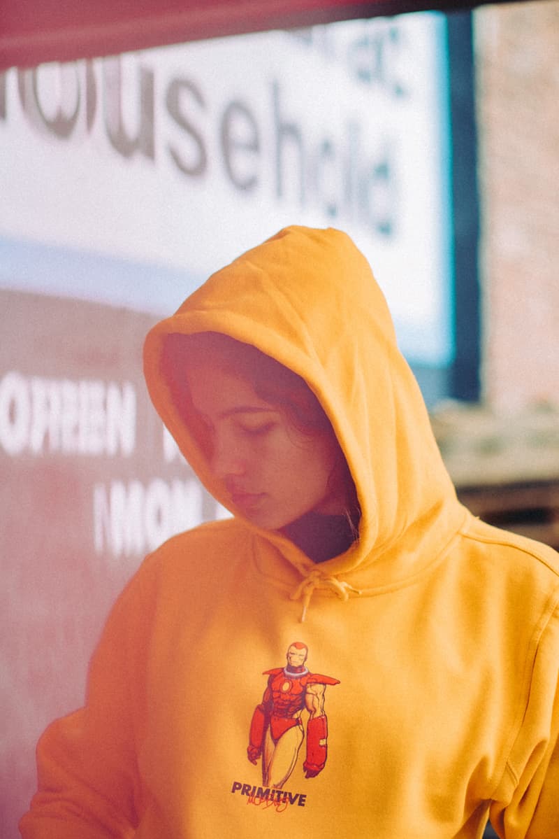 Primitive Skateboarding x Moebius, Marvel Comics spring summer 2020 ss20 collaboration artwork superheroes silver surfer iron man collection release date info buy march 27