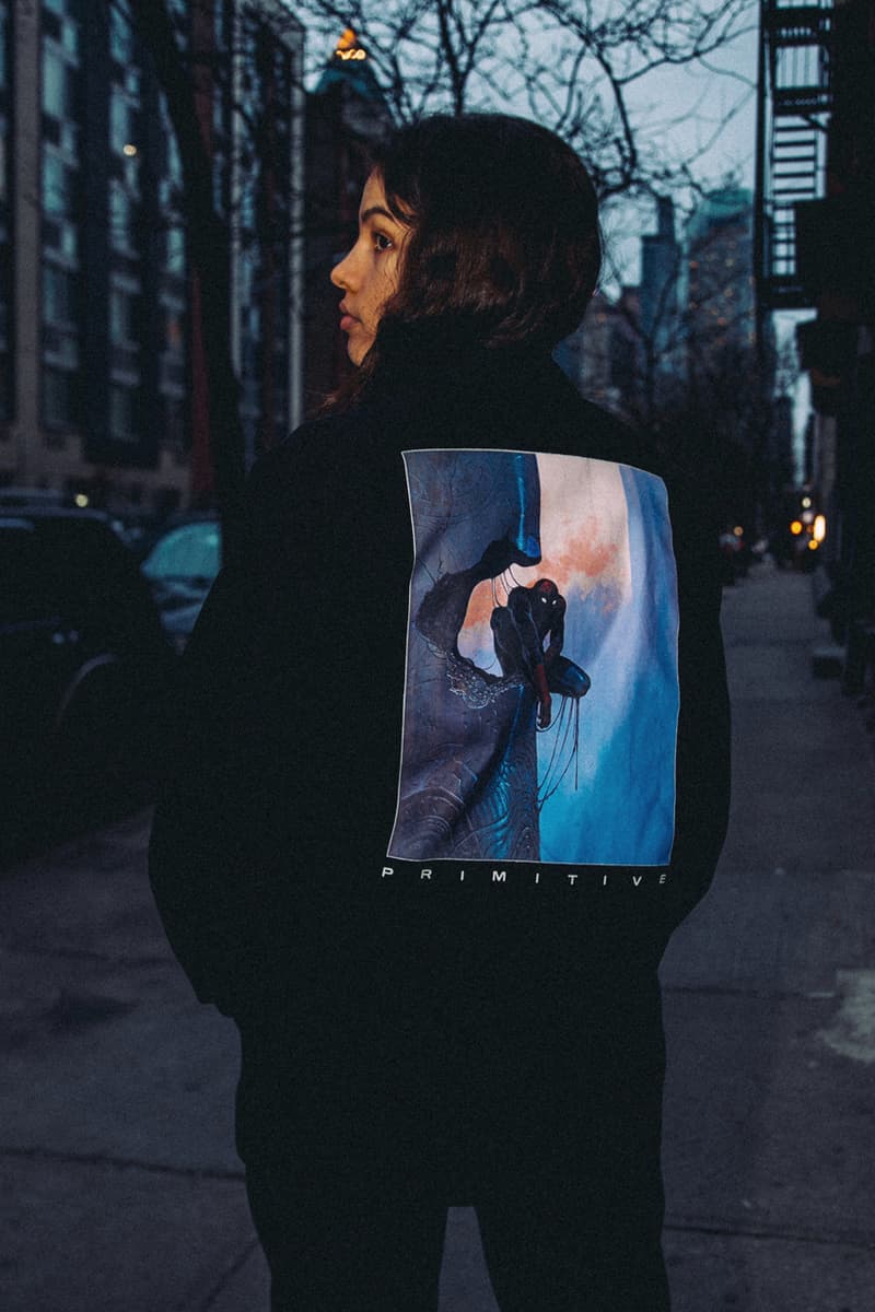 Primitive Skateboarding x Moebius, Marvel Comics spring summer 2020 ss20 collaboration artwork superheroes silver surfer iron man collection release date info buy march 27