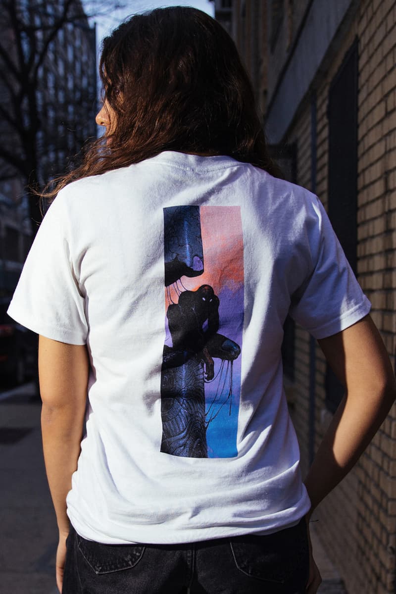 Primitive Skateboarding x Moebius, Marvel Comics spring summer 2020 ss20 collaboration artwork superheroes silver surfer iron man collection release date info buy march 27