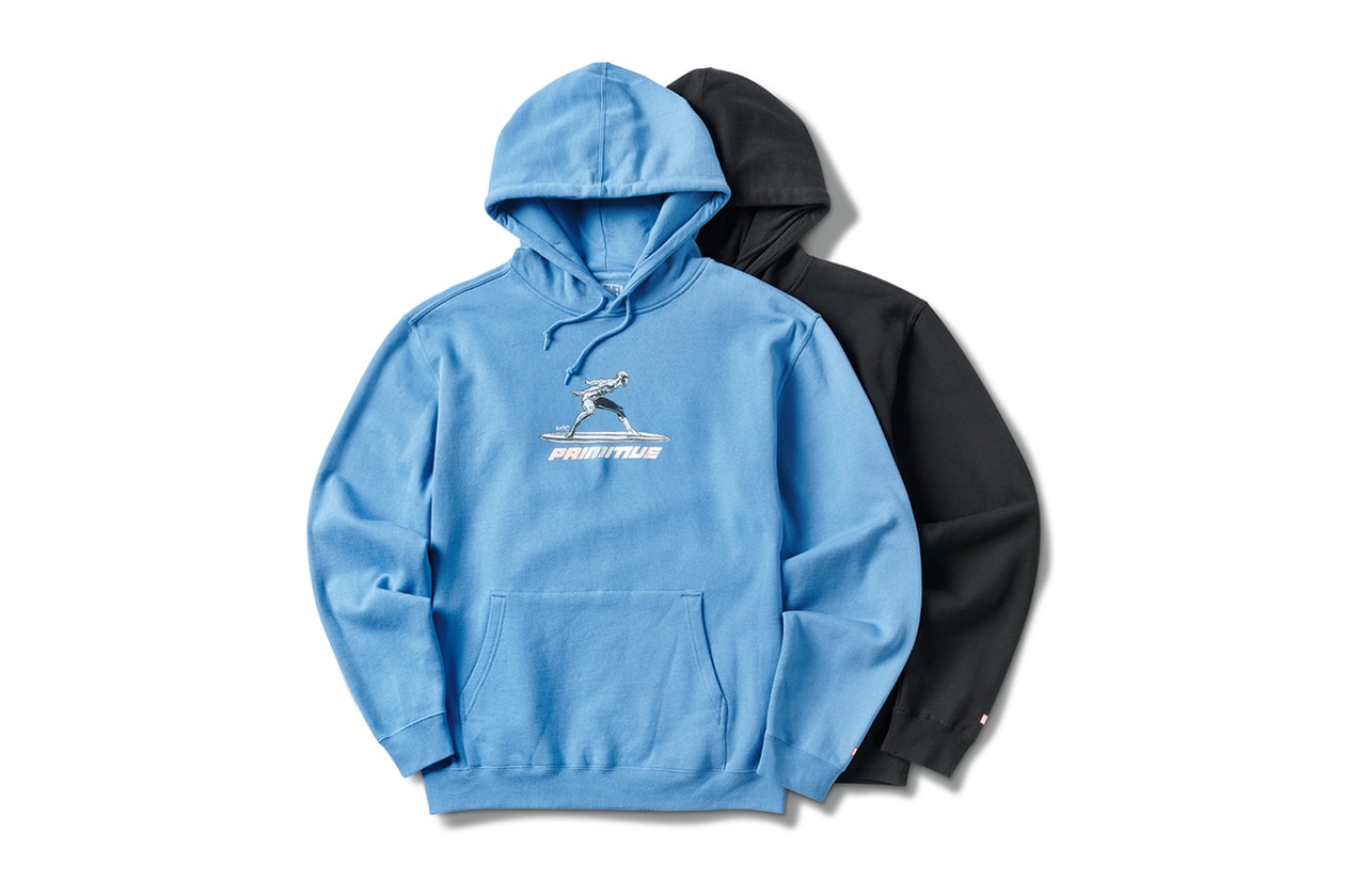 Primitive Skateboarding x Moebius, Marvel Comics spring summer 2020 ss20 collaboration artwork superheroes silver surfer iron man collection release date info buy march 27