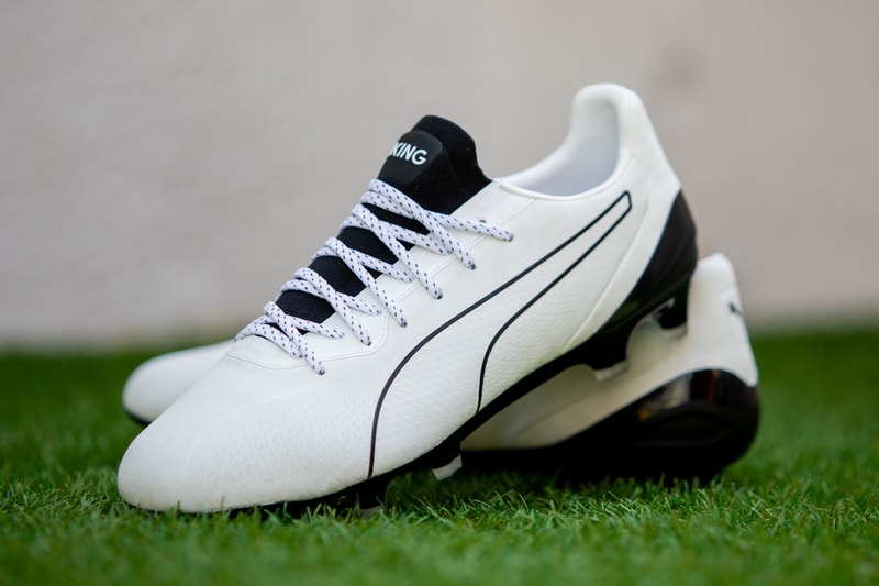 puma king platinum lazertouch football soccer boot black white release date info photos price