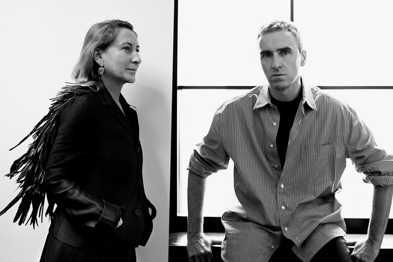Miuccia Prada Raf Simons co-creative directors company brand Partnership benefits menswear womenswear