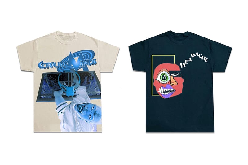 RAYSCORRUPTEDMIND Unveils Graphic-Heavy Merch Capsule