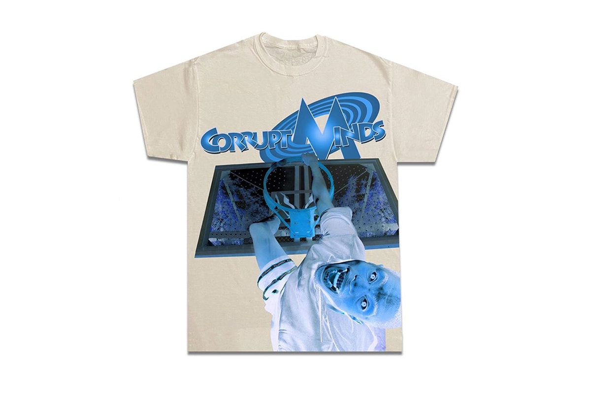 RAYSCORRUPTEDMIND Unveils Graphic-Heavy Merch travis scott t-shirt graphics corrupted mindsets buy purchase info release date 