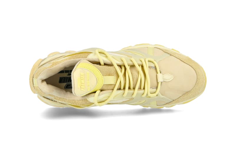 Reebok DMX Trail Shadow Washed Yellow Filtered Yellow Classic Retro Low Top shoes sneakers menswear streetwear kicks sportswear trainers runners spring summer 2020 collection FV2846