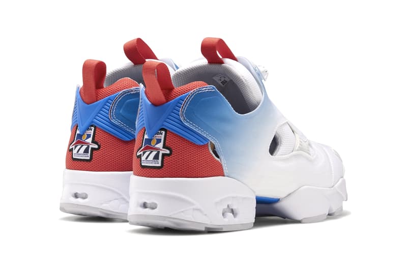 Reebok Instapump Fury OG "White/Humble Blue/Sterling Grey" "Black/White/Radiant Red" Colorways Patriotic CW Footwear Sneaker Release Information Drop Date April Fools Day 1st Retro Fade Transitional Seasonal Spring Summer