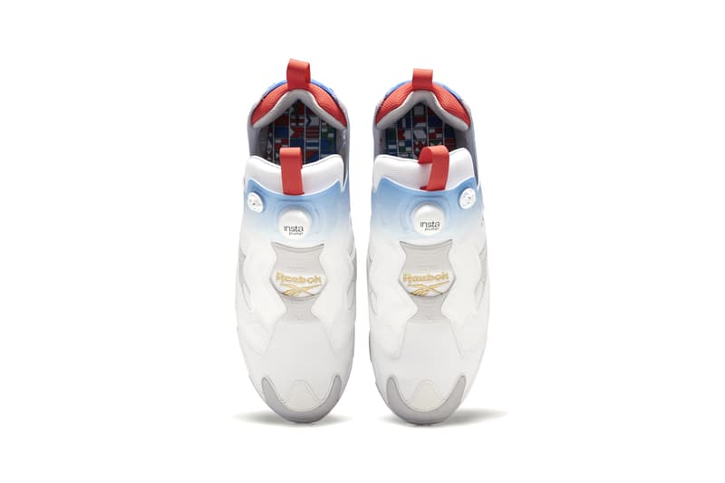 Reebok Instapump Fury OG "White/Humble Blue/Sterling Grey" "Black/White/Radiant Red" Colorways Patriotic CW Footwear Sneaker Release Information Drop Date April Fools Day 1st Retro Fade Transitional Seasonal Spring Summer