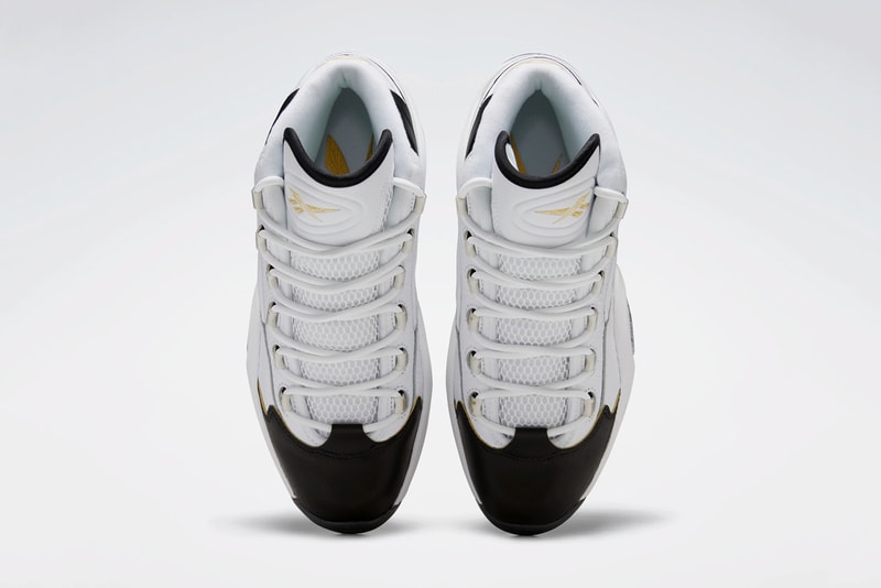 reebok question mid respect my shine allen iverson white gold metallic EF7599 release date info photos price