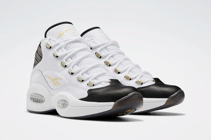 reebok question mid respect my shine allen iverson white gold metallic EF7599 release date info photos price