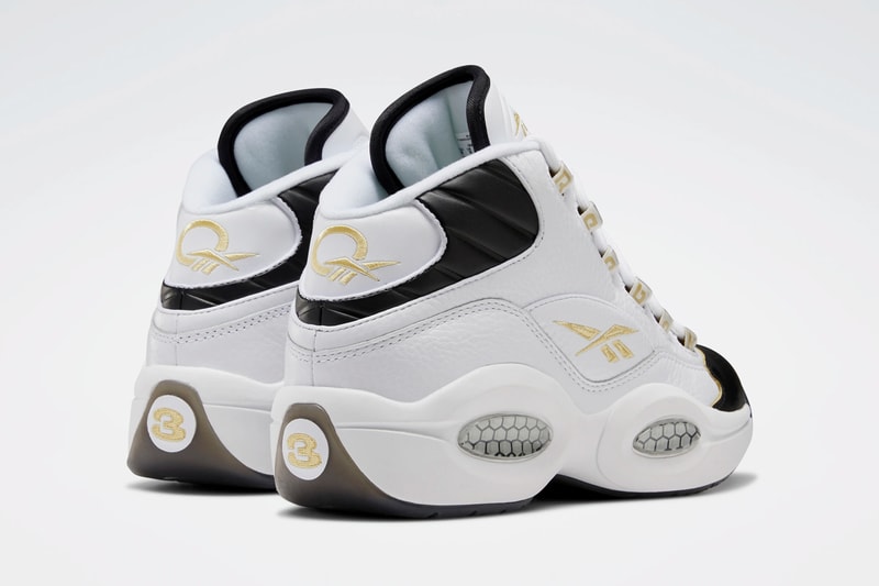 reebok question mid respect my shine allen iverson white gold metallic EF7599 release date info photos price