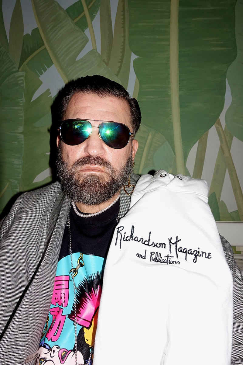 Richardson "Magazine & Publications" Collection SS20 Spring Summer 2020 First Look Release Date Announcement Lookbook Beverly Hills Hotel in Los Angeles Towel Pink Green White T-Shirts Sweater Hoodie Tote Bag Bucket Hat