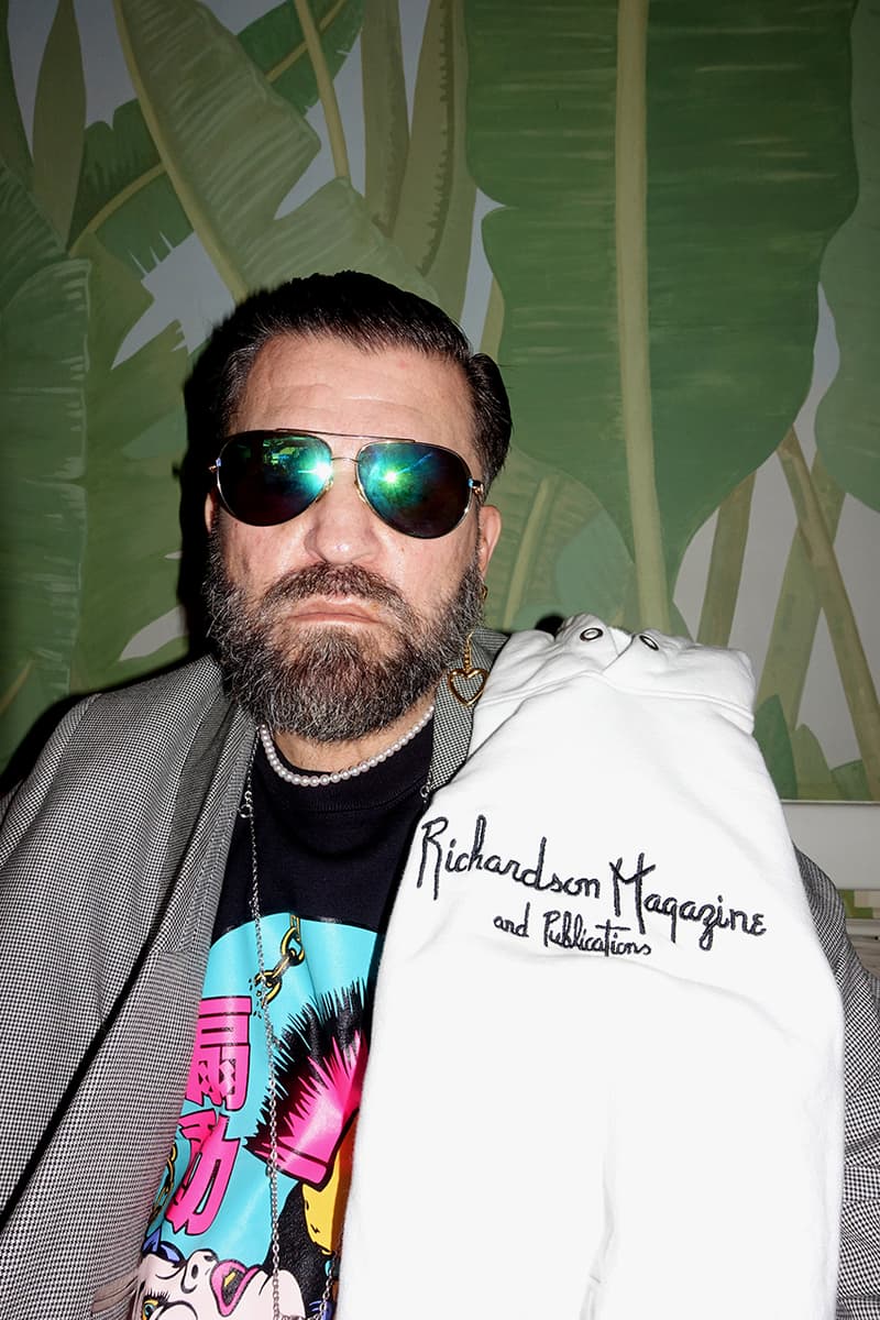 Richardson "Magazine & Publications" Collection SS20 Spring Summer 2020 First Look Release Date Announcement Lookbook Beverly Hills Hotel in Los Angeles Towel Pink Green White T-Shirts Sweater Hoodie Tote Bag Bucket Hat