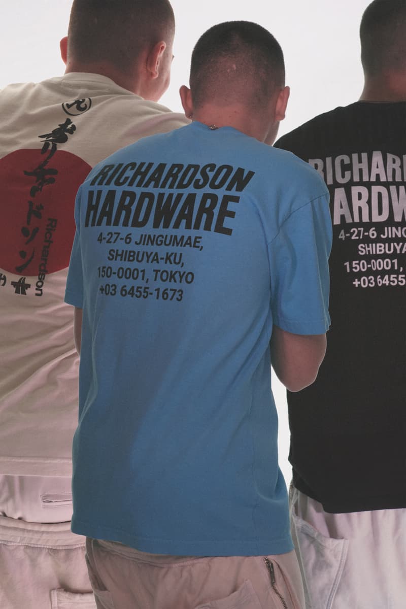 Richardson Tokyo Flagship Store Launch Apparel Nobuyoshi Araki hardware release date info buy 28 2020 opening shop