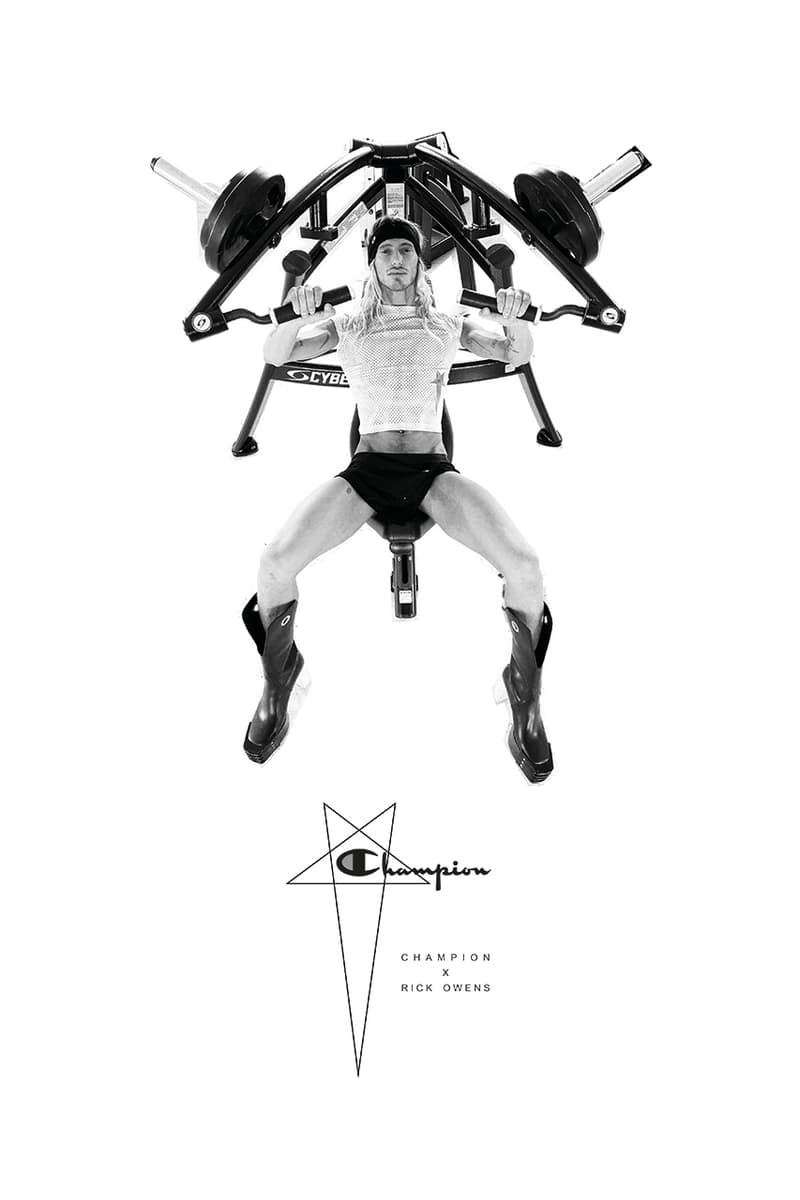 Rick Owens x Champion SS20 spring summer 2020 Collaboration Collection campaign looks release date buy