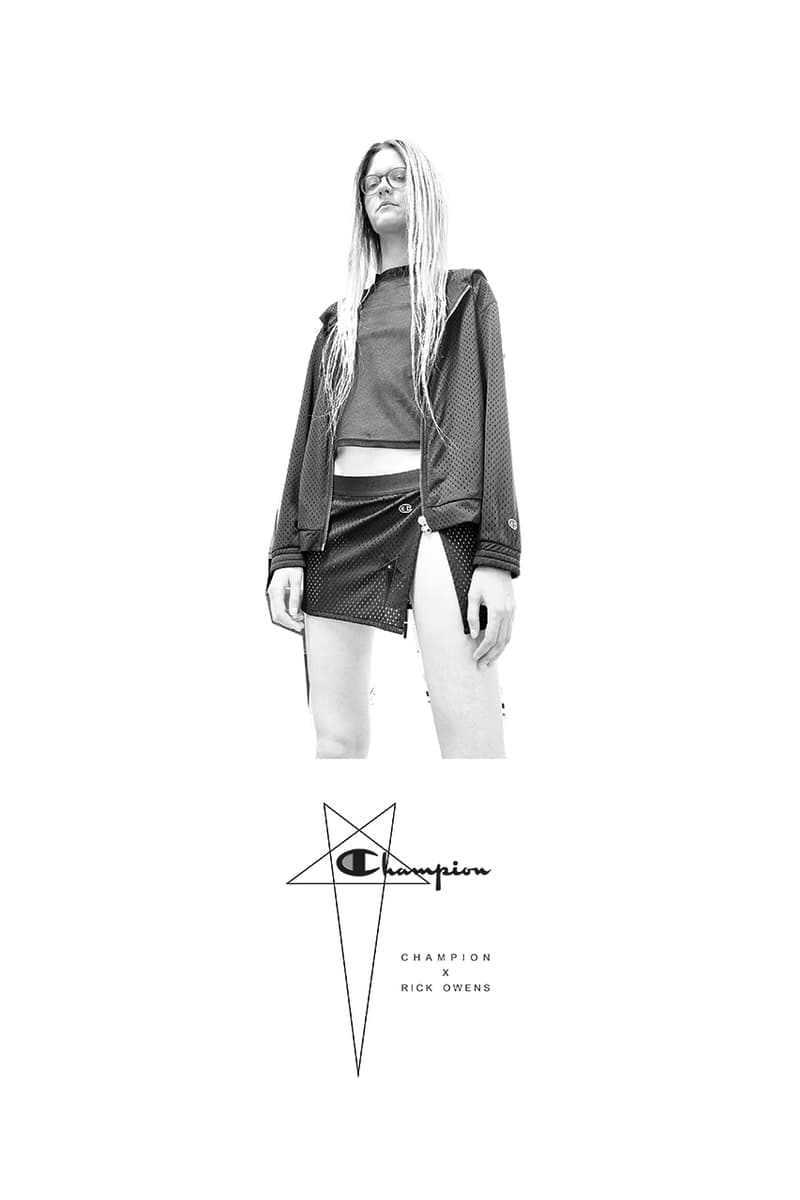 Rick Owens x Champion SS20 spring summer 2020 Collaboration Collection campaign looks release date buy