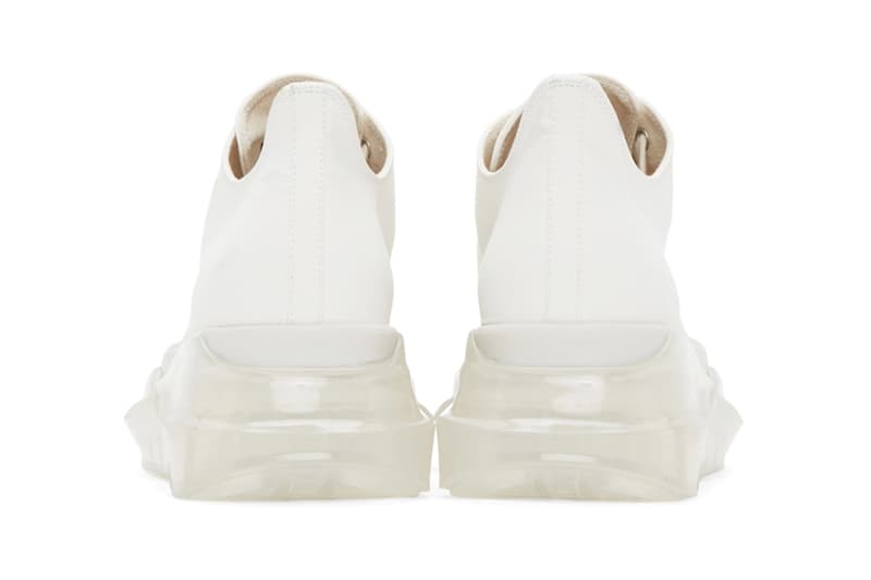 Rick Owens DRKSHDW Abstract Sneakers Release Black White Info Buy Price SSENSE