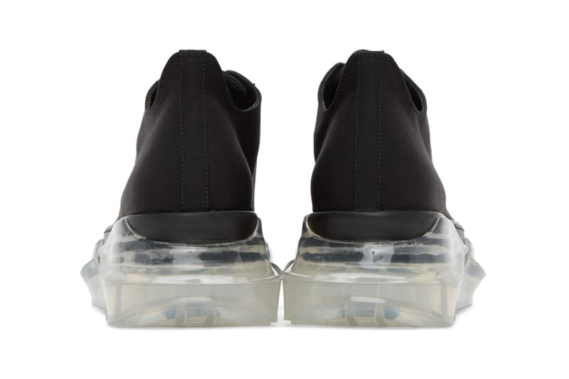 Rick Owens DRKSHDW Abstract Sneakers Release Black White Info Buy Price SSENSE