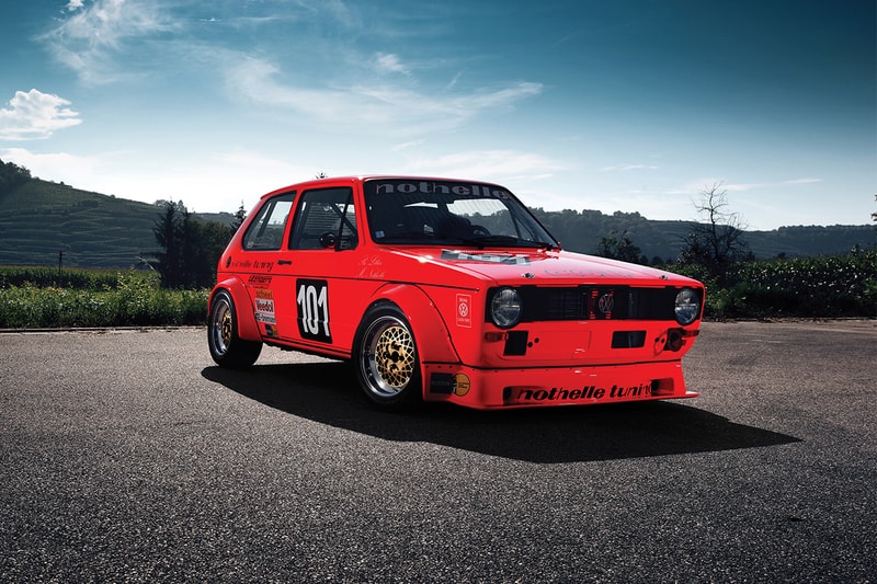rm sothebys 1975 Volkswagen Golf Mk1 Group 2 racing first ever world hockenheimring grand prix winner