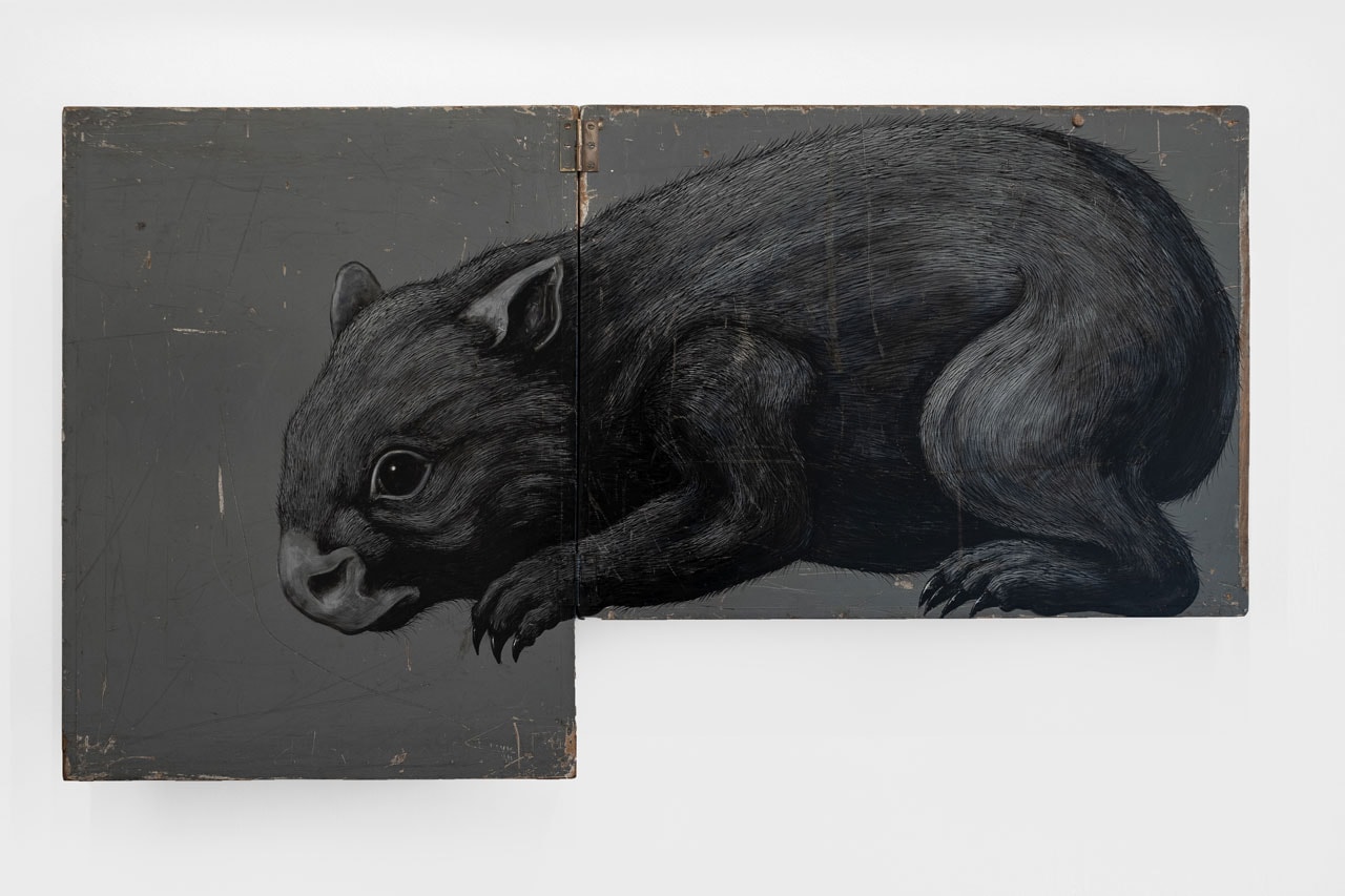 roa annihilation exhibition backwoods gallery artworks paintings