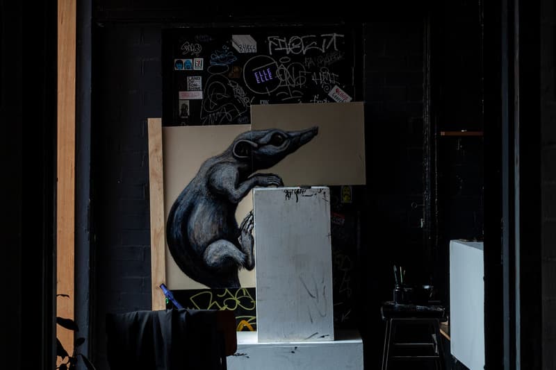 roa annihilation exhibition backwoods gallery artworks paintings