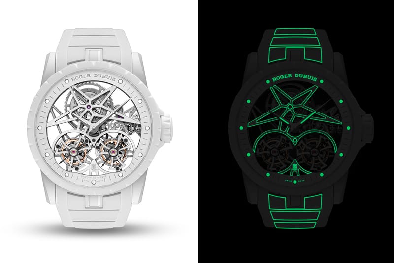 Roger Dubuis Unveils Double Flying Tourbillon Excalibur Twofold Watch