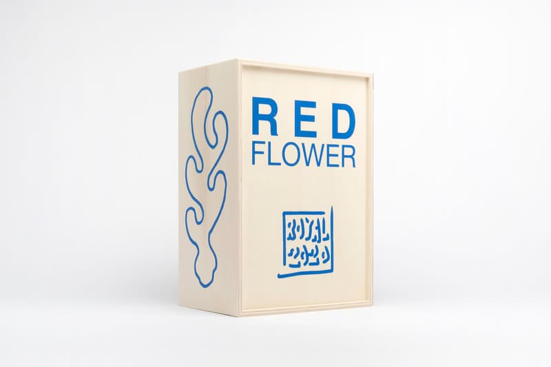 royal jarmon red flower case studyo edition artworks sculptures