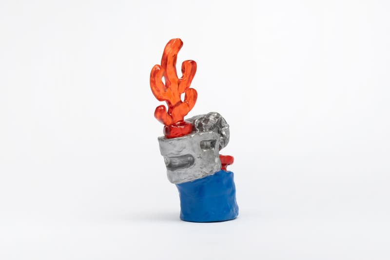 royal jarmon red flower case studyo edition artworks sculptures