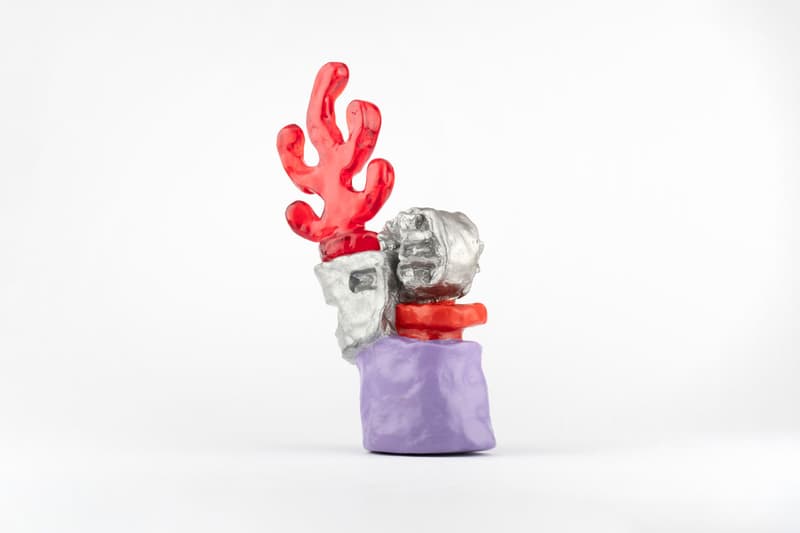 royal jarmon red flower case studyo edition artworks sculptures