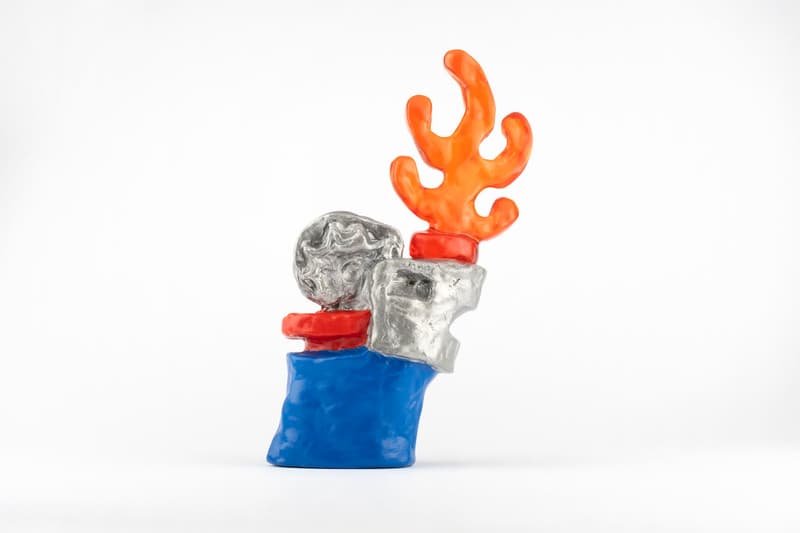 royal jarmon red flower case studyo edition artworks sculptures