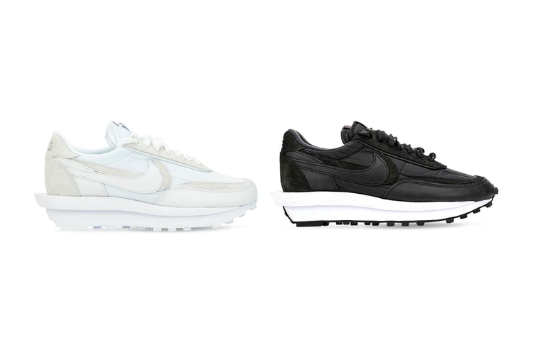The sacai x Nike LDV Waffle "White Nylon" & "Black Nylon" Receives a Release Date