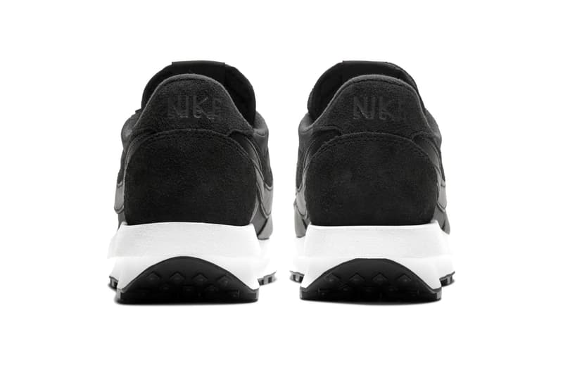 sacai Nike LDV Waffle White Nylon Black Nylon Official Look Release Info Date Buy Price