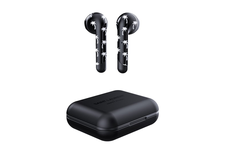 Saint Laurent Rive Droite Happy Plugs Air 1 Palm Trees Musical Notes Release Info Buy Price Wireless