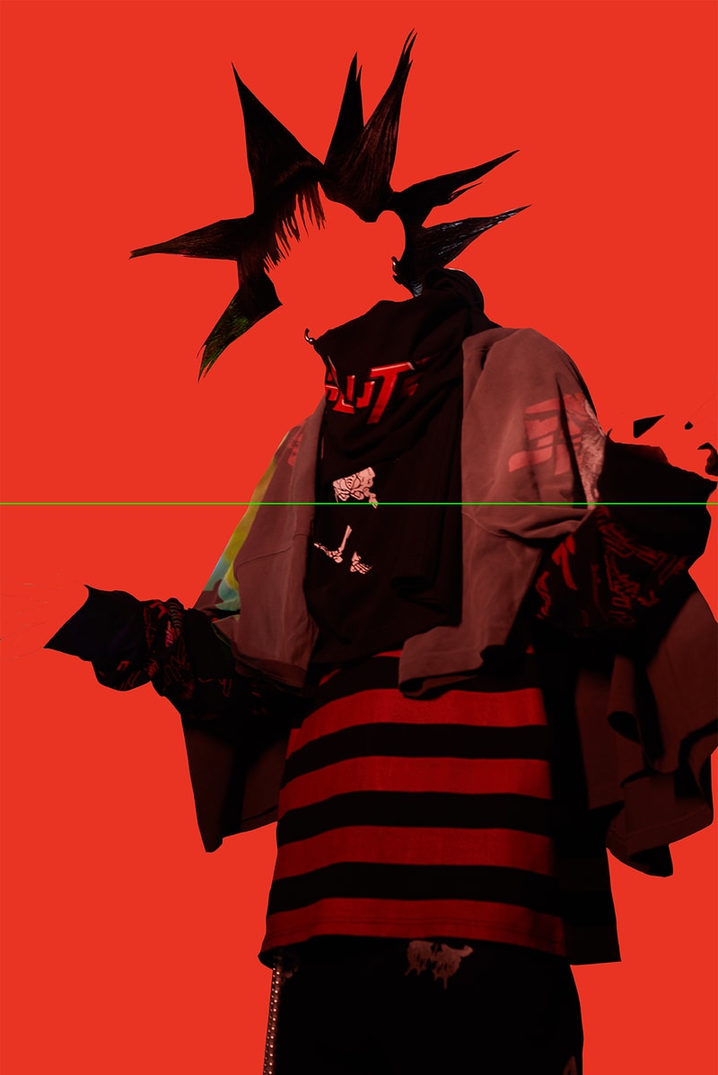 SALUTE Spring Summer 2020 Lookbook chinese streetwear menswear graphics collection capsule drops nightmare tatatayoung jirosawen jiro lee prints t shirts hoodies sweaters pants