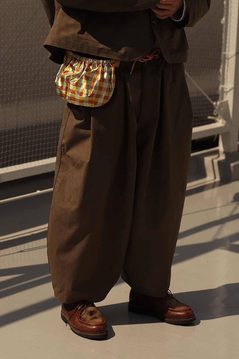 Sillage Spring Summer 2020 collcetion Drop 1 coolmax fabric limonta east nylon menswear streetwear jackets blazers trousers pants sartorial bespoke baggy tailored japan yuthanan